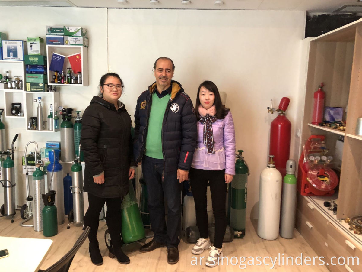 2.8L Medical Aluminum Oxygen Cylinders